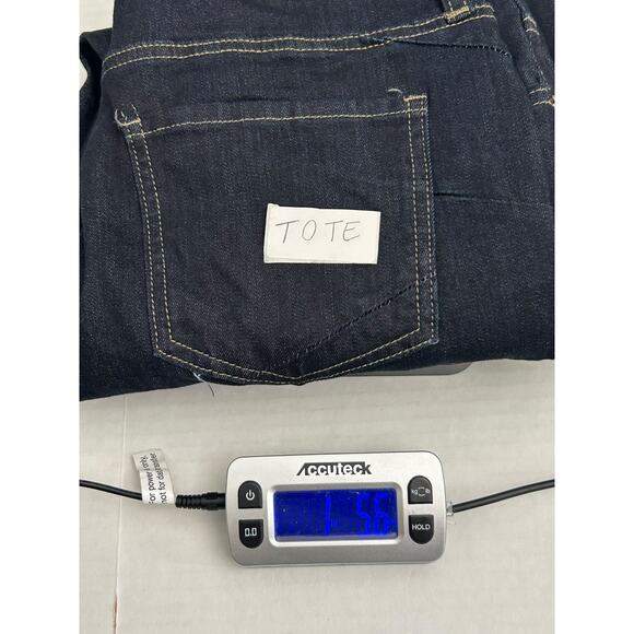 Fashion Nova Milana Sculpting Stretch Flare Jeans Size 15 Dark Wash High Waisted - Picture 12 of 12